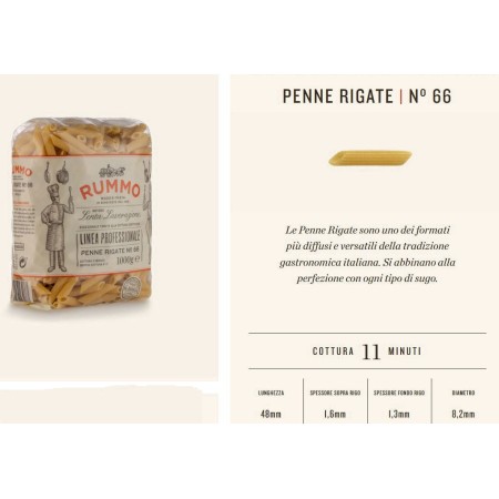 PENNE RIGATE 66 RUMMO PROFESSIONAL KG.1